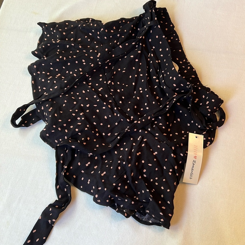 Black and Pink URBAN Romantics Skort